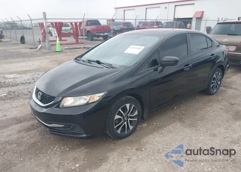 2014 Honda Civic Ex z USA, uszkodzony, nr VIN 19XFB2F88EE052648
